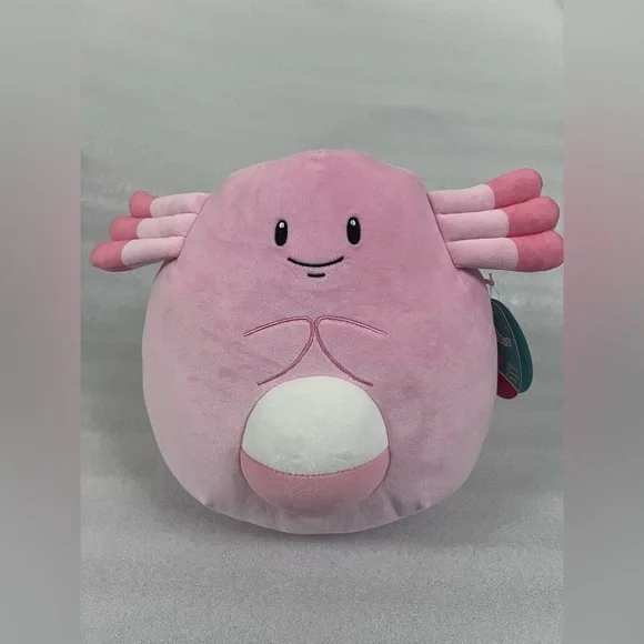 Squishmallow Chansey Pokemon Ultra Soft Stuffed Plush Toy 10 Inch NWT - Picture 1 of 7